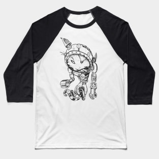 Seeder Citycrusher - Cat Armor Suit Unit - Baseball T-Shirt